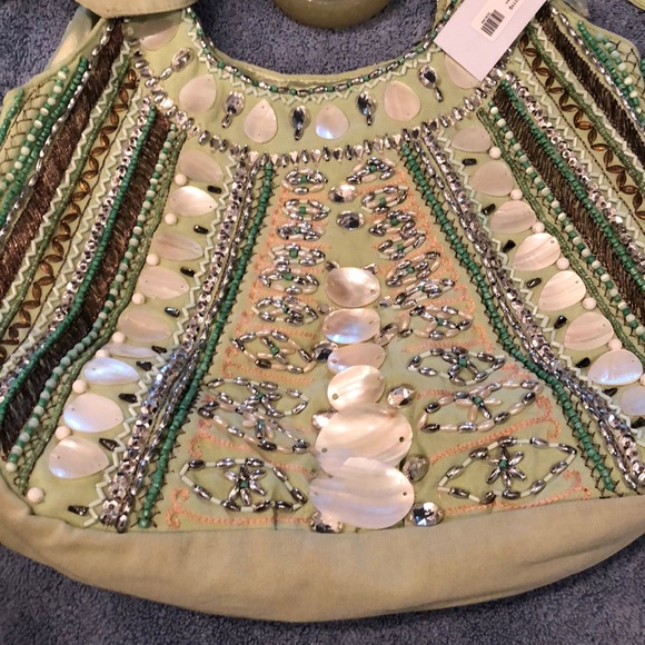 Beaded & Shell Handbag - Picture 2 of 4
